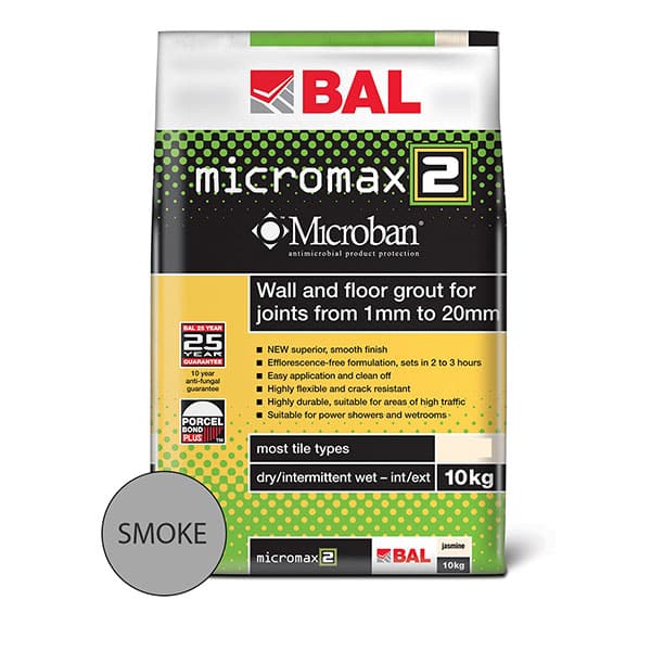 Micromax 2 Grout Smoke