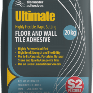 Tilemaster Ultimate Rapid White 20KG