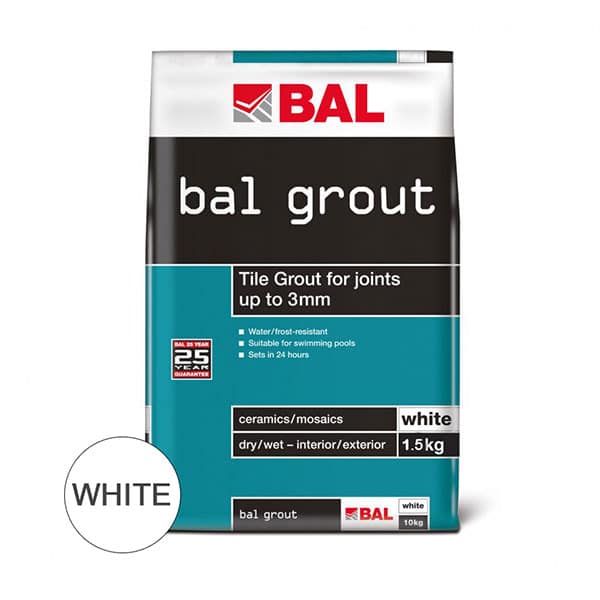 Wall Grout White