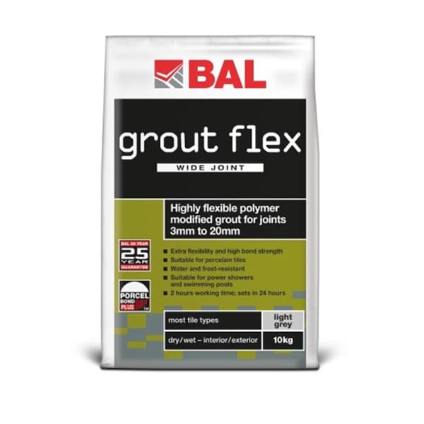 BAL Grout Flex Wide Joint 10KG