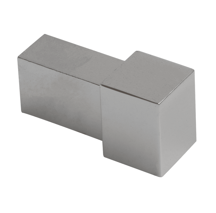 8mm Corner Pieces Bright Silver (TDP) (2 Pack)