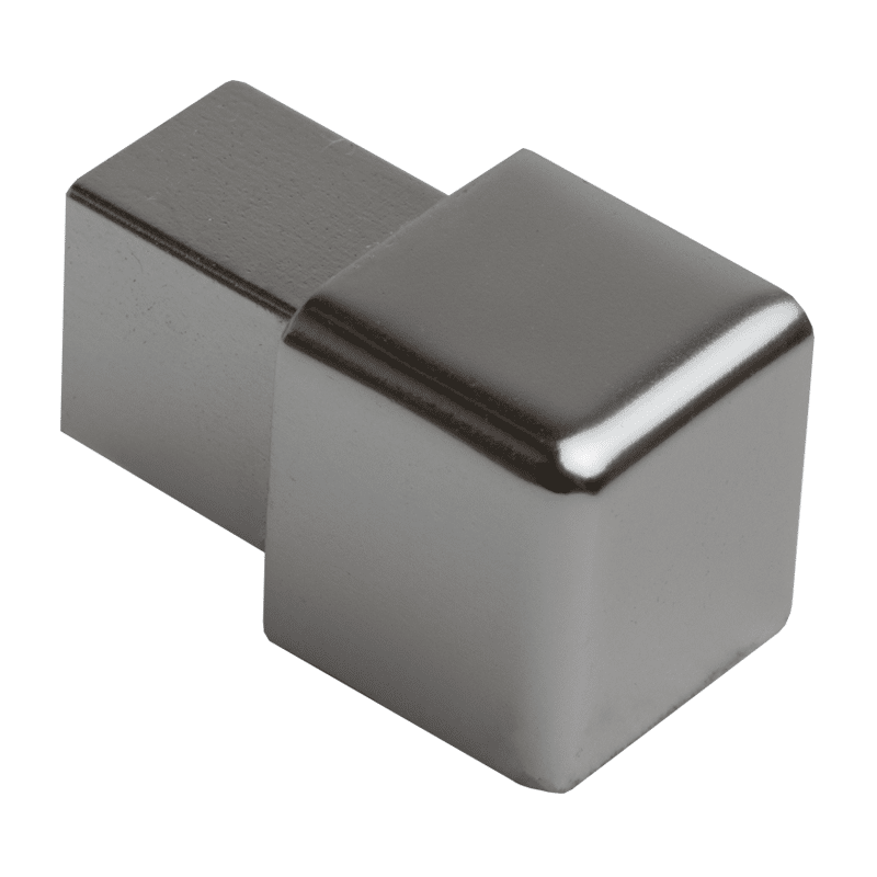 8mm Corner Pieces Bright Silver (2 Pack)